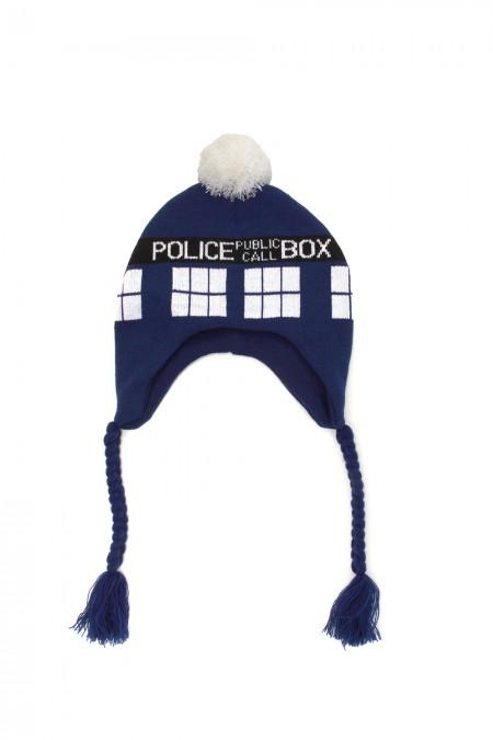 doctor who tardis beanie hat - the salty hive
