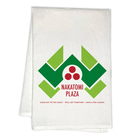 nakatomi plaza holiday hand towel - the salty hive