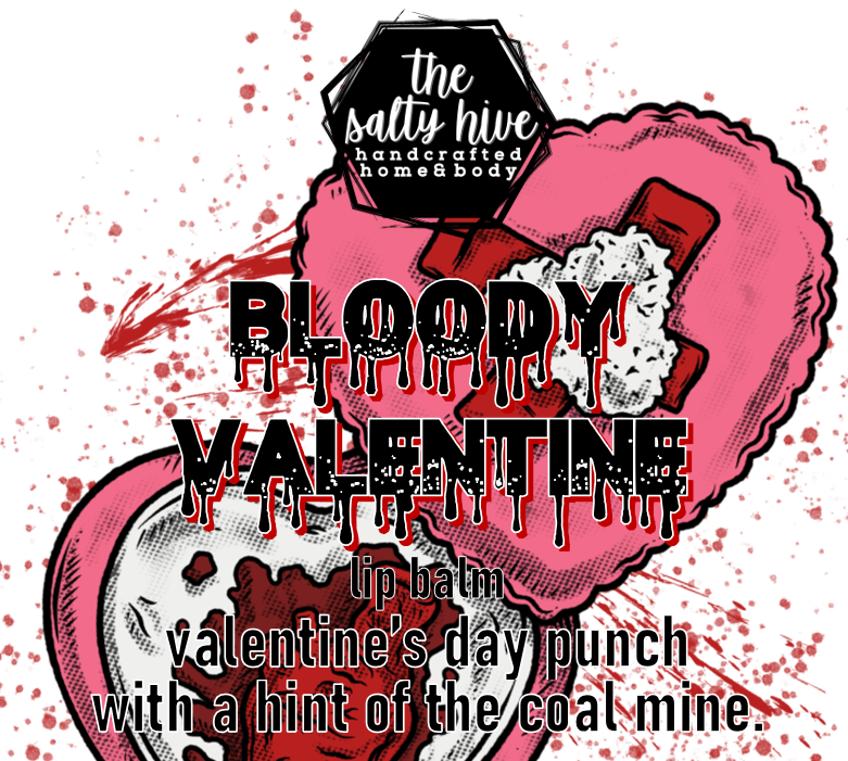 bloody valentine lip balm - the salty hive