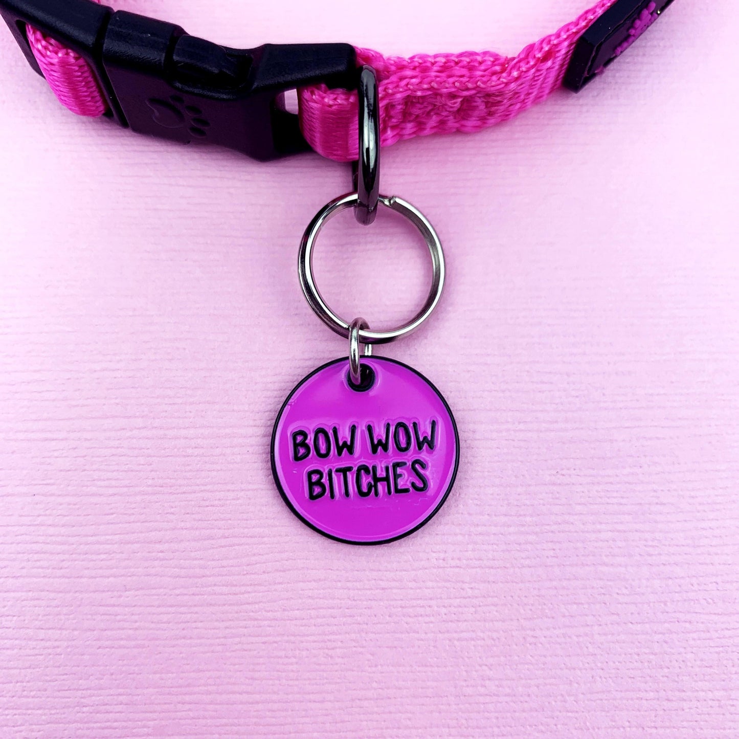 bow wow bitches pet charm - the salty hive