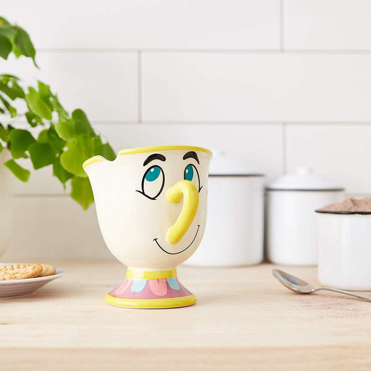 beauty and the beast chip tea cup - the salty hive