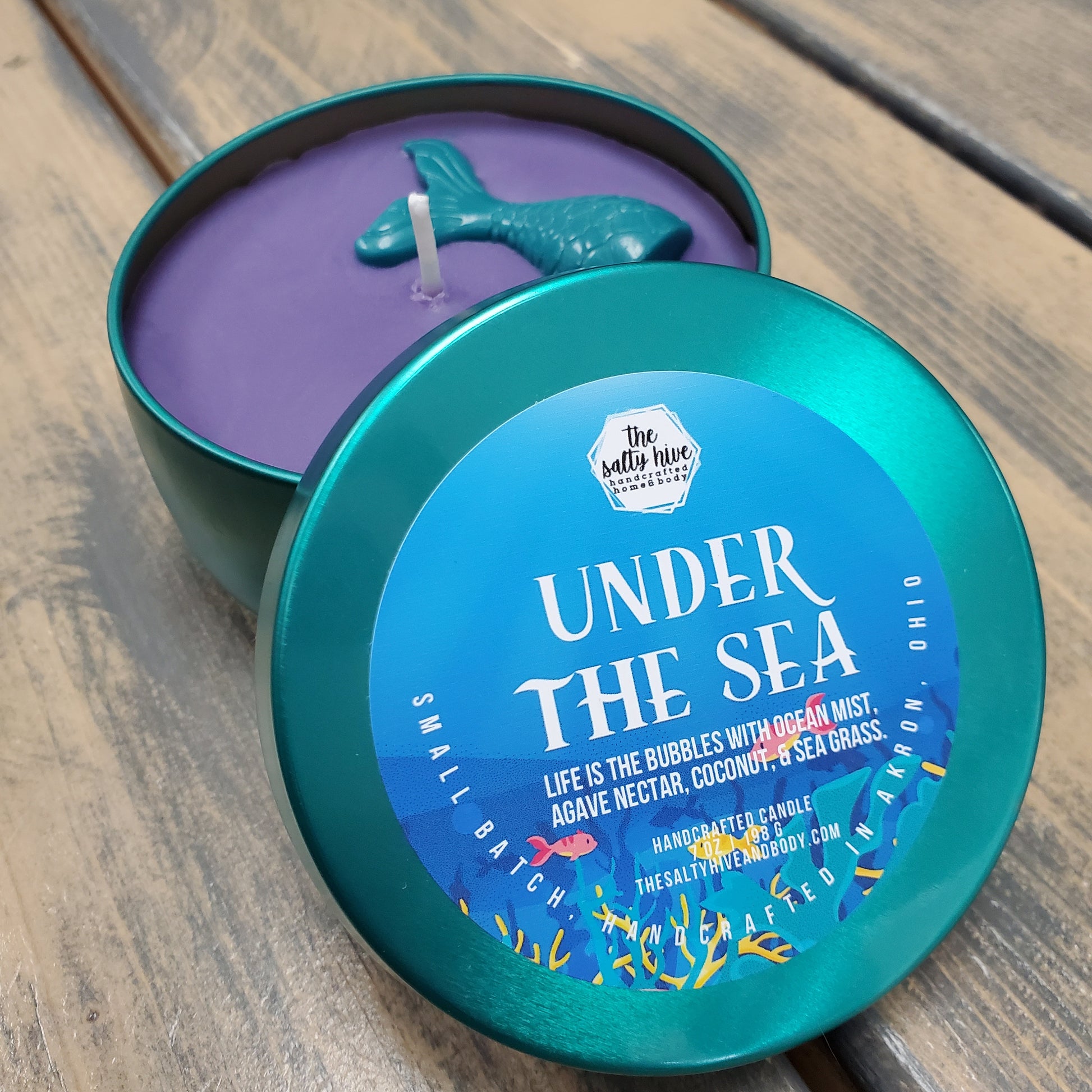 under the sea candle - the salty hive