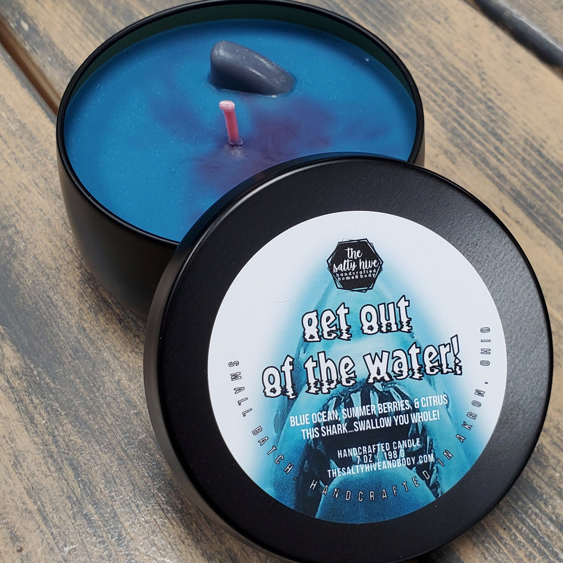 get out of the water candle - the salty hive