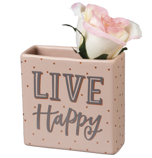 live happy pen holder - the salty hive
