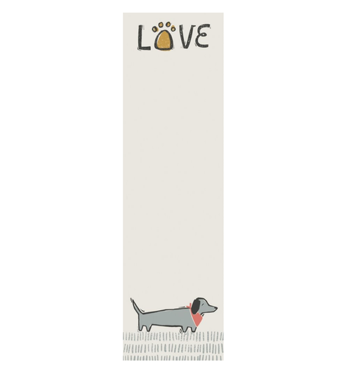 dog love magnetic list - the salty hive