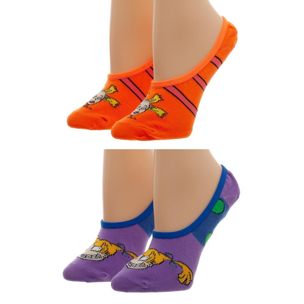 rugrats 2 pack no show socks - the salty hive