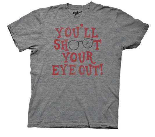 christmas story shoot your eye tee - the salty hive