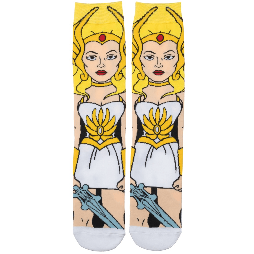 masters of the universe she-ra 360 socks - the salty hive
