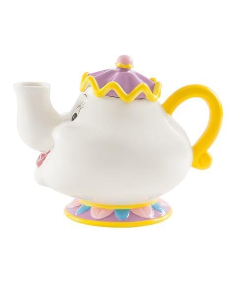 beauty and the beast mrs. potts teapot - the salty hive